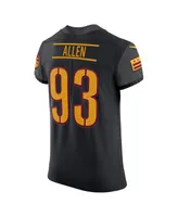 Men's Nike Jonathan Allen Black Washington Commanders Alternate Vapor Elite Jersey