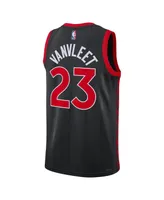 Men's Jordan Fred Vanvleet Black Toronto Raptors 2022/23 Statement Edition Swingman Jersey