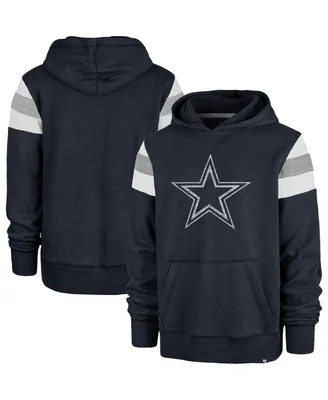 Men's '47 Brand Navy Dallas Cowboys Premier Nico Pullover Hoodie