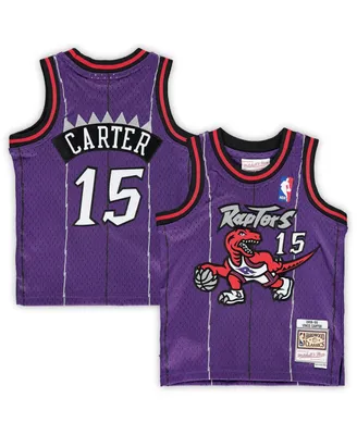 Infant Boys and Girls Mitchell & Ness Vince Carter Purple Toronto Raptors 1998/99 Hardwood Classics Retired Player Jersey
