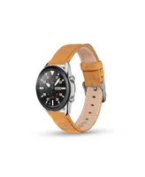 Timberland Unisex Lacandon Wheat Genuine Leather Universal Smart Watch Strap 22mm