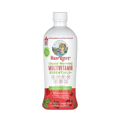 MaryRuth's Liquid Morning Multivitamin Essentials+ Strawberry