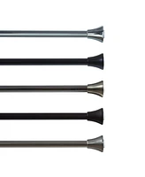 Lavender and Sage Adjustable Curtain Tension Shower Rod Hooks, Set of 13, 42" - 72"