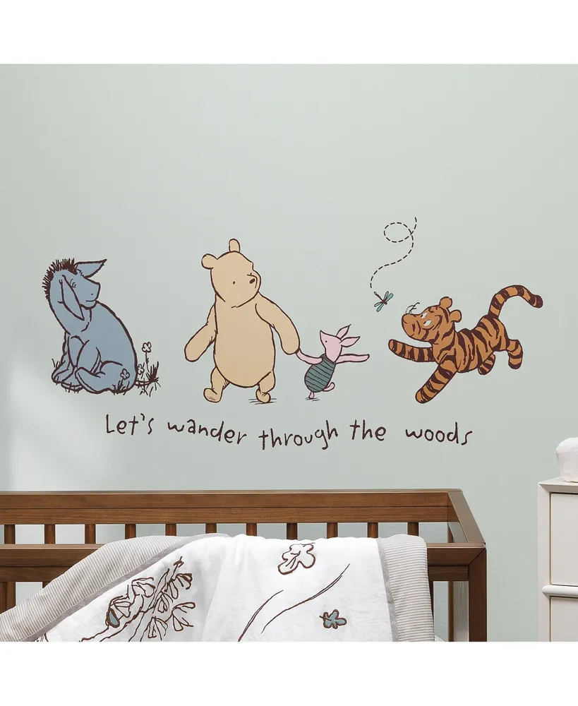Lambs & Ivy Disney Baby Storytime Pooh Wall Decals / Stickers Winnie the Pooh/Piglet/Tigger/Eeyore