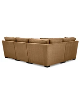 Radley Fabric -Pc. Sectional Sofa with Corner Piece