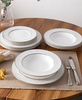 Noritake Brocato 12-Piece Dinnerware Set, Service for 4