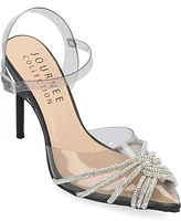 Journee Collection Women's Eleora Lucite Stilettos