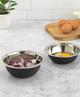 JoyJolt Stainless Steel Mixing Bowl, Set of 6