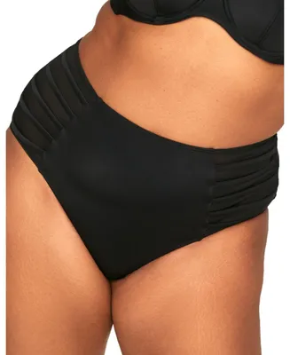 Adore Me Plus Enisa Swimwear High-Waist Bikini Bottom