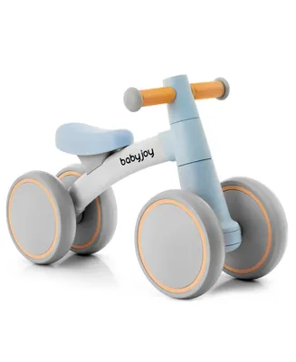 Costway Baby Balance Bikes w/4 Wheels for 12-36 Months Mini Bike