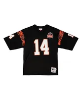 Men's Mitchell & Ness Ken Anderson Black Cincinnati Bengals 1981 Authentic Retired Player Jersey