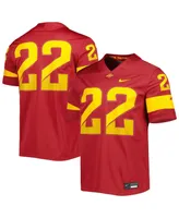 Men's Nike #22 Cardinal Iowa State Cyclones Untouchable Football Jersey