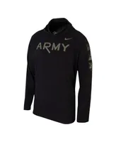 Men's Nike Black Army Black Knights 1st Armored Division Old Ironsides Rivalry Long Sleeve Hoodie T-shirt