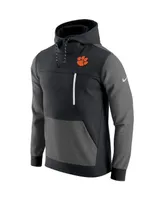 Men's Nike Black Clemson Tigers Av-15 2.0 Pullover Hoodie