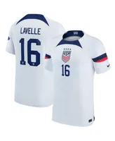 Men's Nike Rose Lavelle Blue Uswnt 2022/23 Home Breathe Stadium Replica Player Jersey