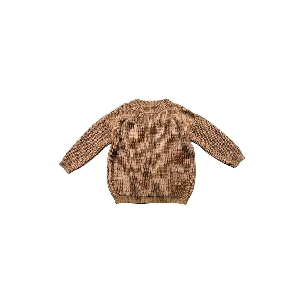 Child Boy and Girl Organic Cotton Chunky Sweater