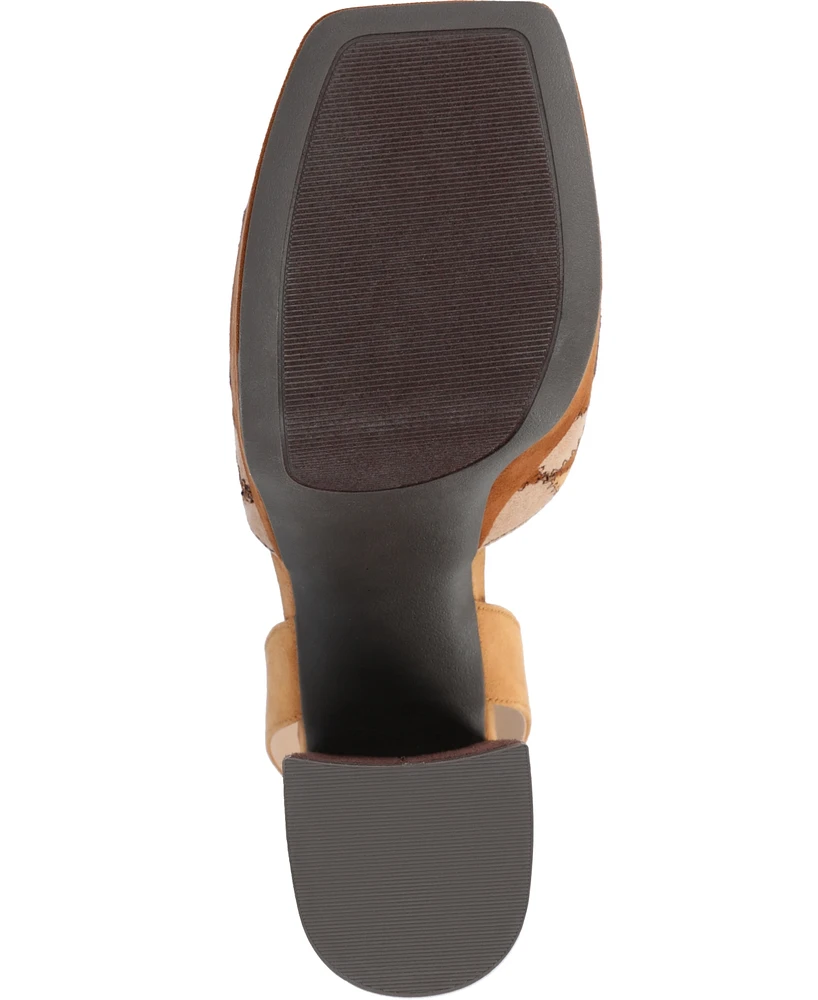 Journee Collection Women's Asherby Platform Sandals
