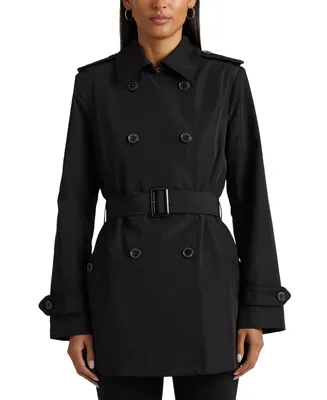 Lauren Ralph Women's Double-Breasted Trench Coat, Created for Macy's