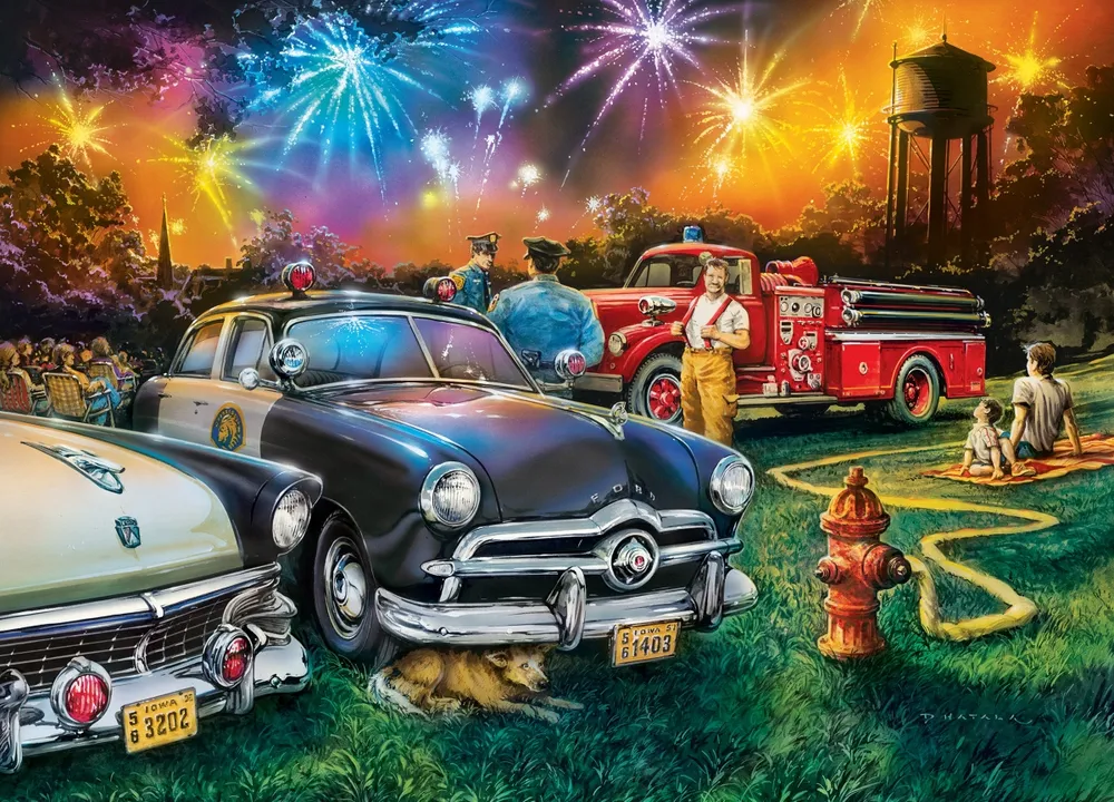 Masterpieces Hometown Heroes - Safety First 1000 Piece Jigsaw Puzzle