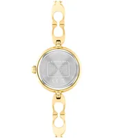 Coach Women's Gracie Quartz Gold-Tone Stainless Steel Bangle Watch 23mm - Gold