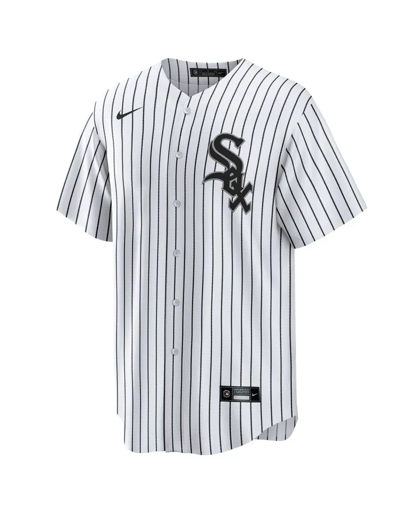 Men's Nike Luis Robert White Chicago Sox Replica Player Name Jersey