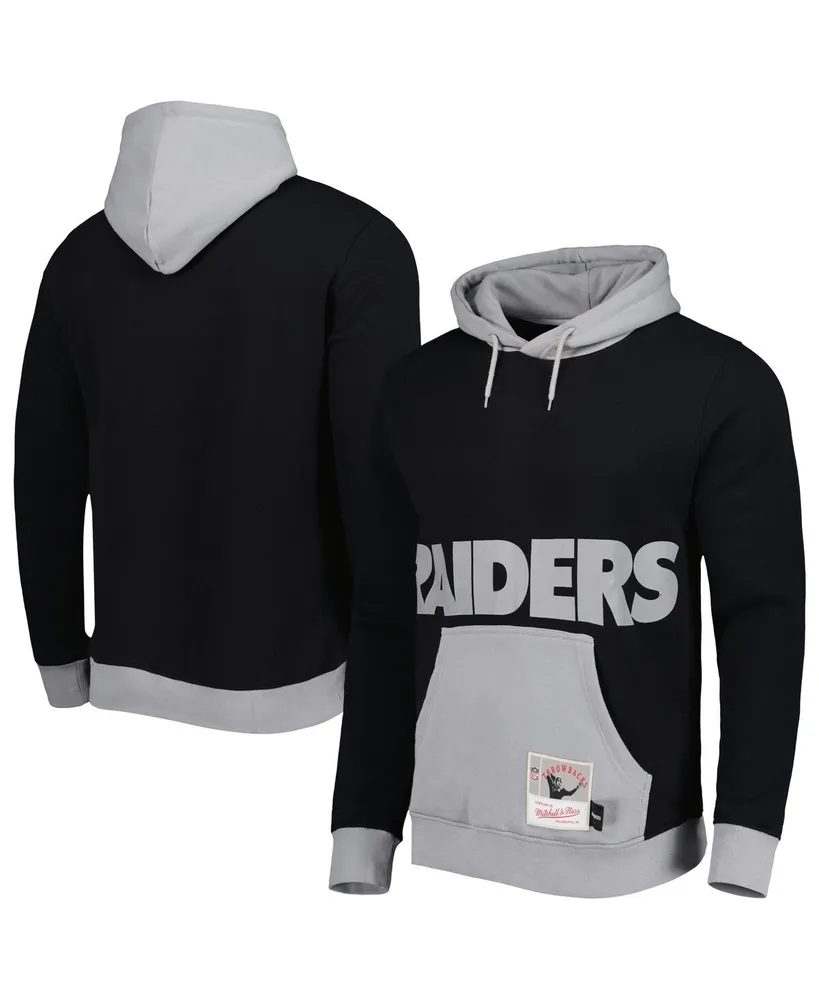 Mitchell & Ness Las Vegas Raiders Postgame Short Sleeve Hoodie At