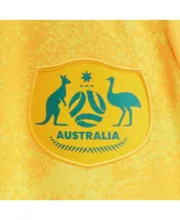 Men's Nike Yellow Australia National Team 2022/23 Home Replica Jersey