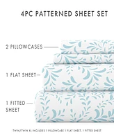 ienjoy Home The Farmhouse Chic Premium Ultra Soft Pattern -Pc. Sheet Set