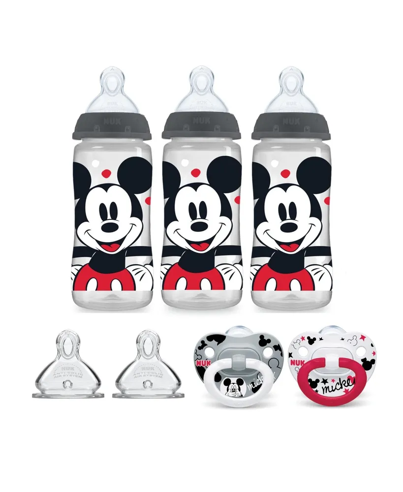 7 Piece Disney Smooth Flow Bottle & Pacifier Newborn Set