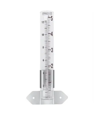 Taylor Precision Products Glass Tube Rain Gauge, 5"