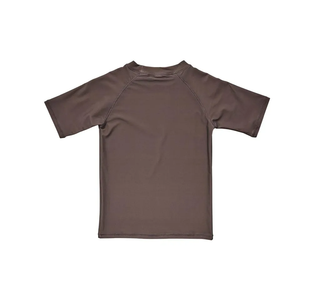 Toddler, Child Boys Chocolate Sustainable Ss Rash Top