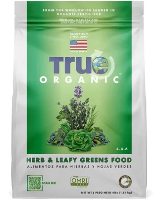True Organic R0010 Granulat Herb and Leafy Greens Food 4 lb bag