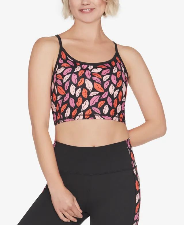 Reebok Plus Lux Vector Medium Impact Racerback Bra