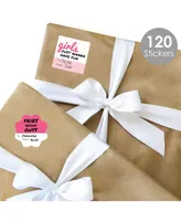 Be My Galentine - Valentine's Gift Tag Labels To & From Stickers - 120 Stickers