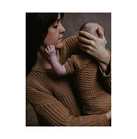 Women's Maternity Organic Cotton Chunky Sweater