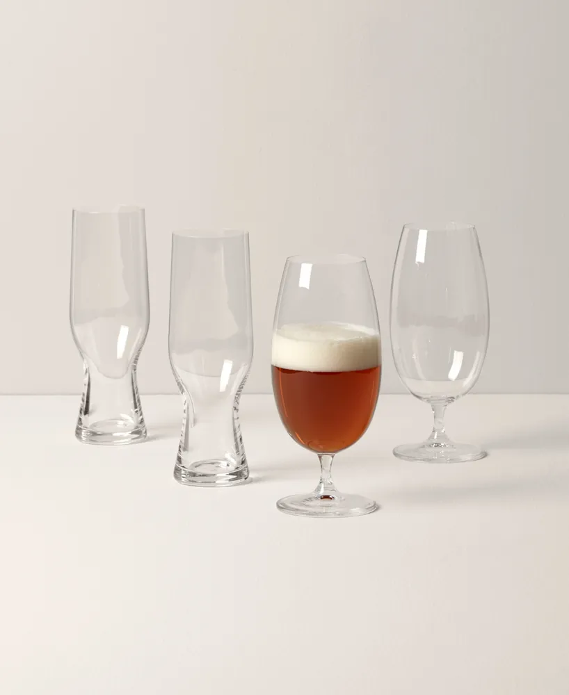 Lenox Tuscany Classics Assorted Beer Glass Set, 4 Piece