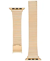 Anne Klein Women's Rose Gold-Tone Stainless Steel Bar Band designed for Apple Watch 42mm (Series 10) & 38/40/41mm