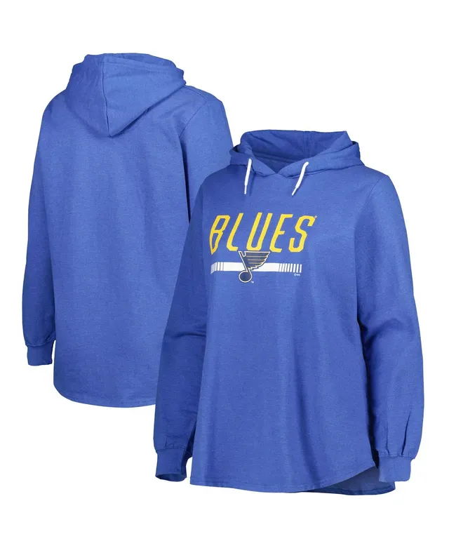 Fanatics Women's Fanatics Heather Blue Distressed St. Louis Blues