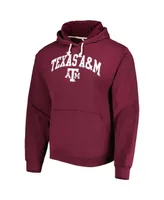 Men's League Collegiate Wear Maroon Texas A&M Aggies Arch Essential Pullover Hoodie