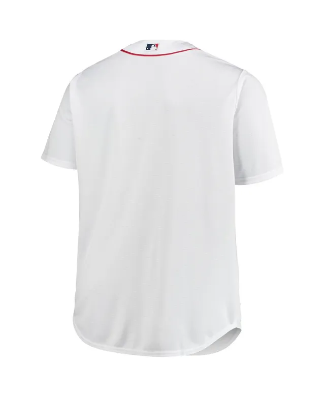 Profile Men's White Boston Red Sox Big & Tall Home Replica Team Jersey