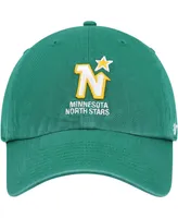 Men's '47 Brand Kelly Green Minnesota North Stars Clean Up Adjustable Hat