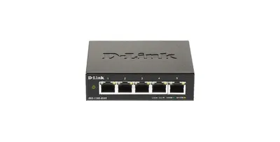 D-Link Dgs-1100-05V2 5 Port Gigabit Smart Managed Switch