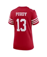 Women's Nike Brock Purdy Scarlet San Francisco 49ers Game Player Jersey