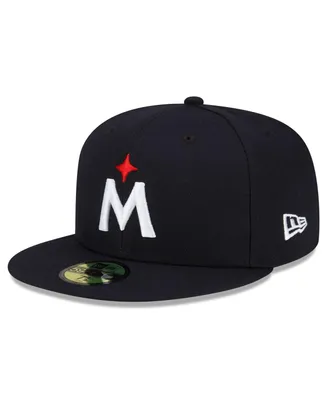 Men's New Era Navy Minnesota Twins 2023 Authentic Collection Road 59FIFTY Fitted Hat
