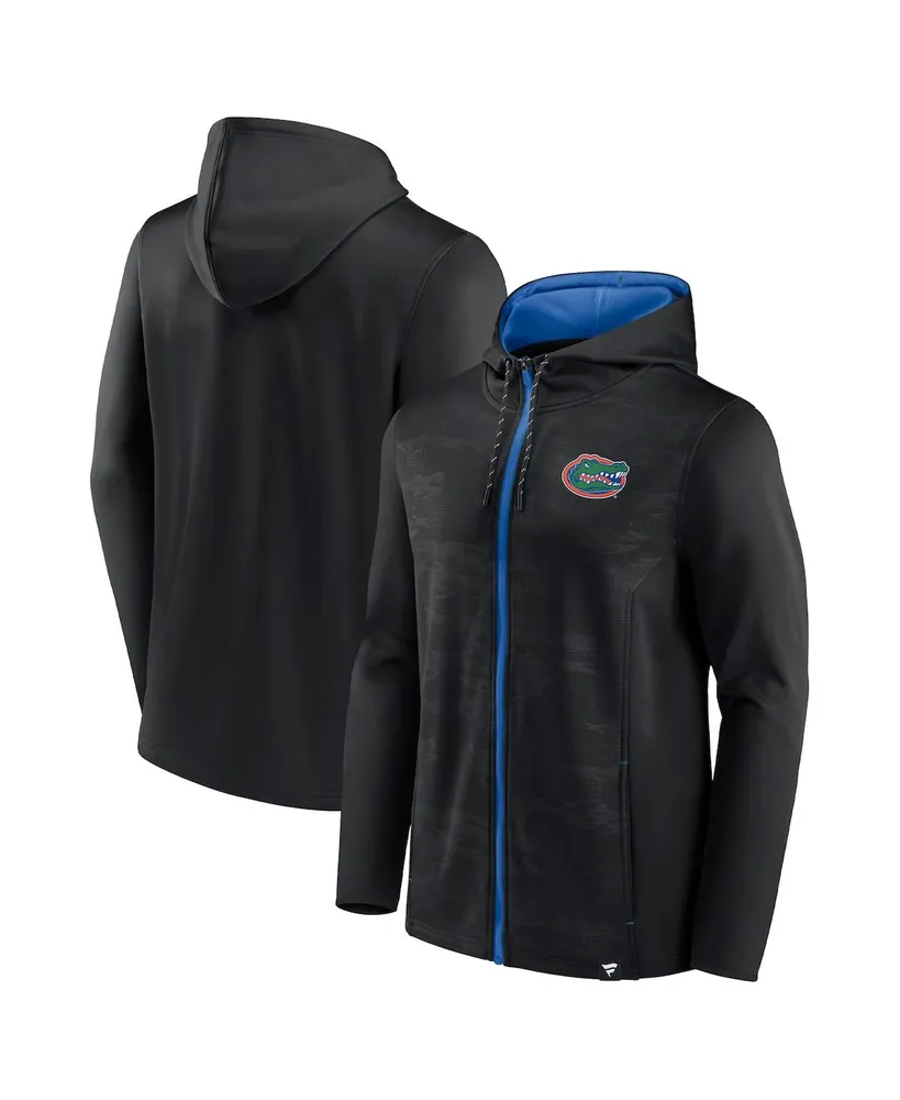 Men's Fanatics Black Florida Gators Ball Carrier Full-Zip Hoodie