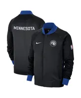 Men's Nike Black, Royal Minnesota Timberwolves 2022, 23 City Edition Showtime Thermaflex Full-Zip Jacket