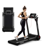 Costway 2.25HP Electric Treadmill Running Machine App Control for Home Office