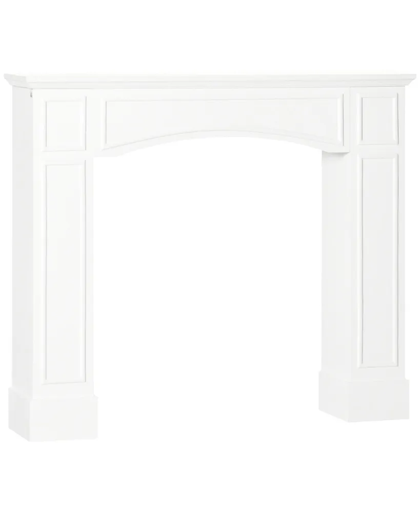 Modern Fireplace Mantel for Fireplace with Decorative Pattern