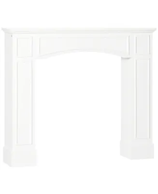 Modern Fireplace Mantel for Fireplace with Decorative Pattern