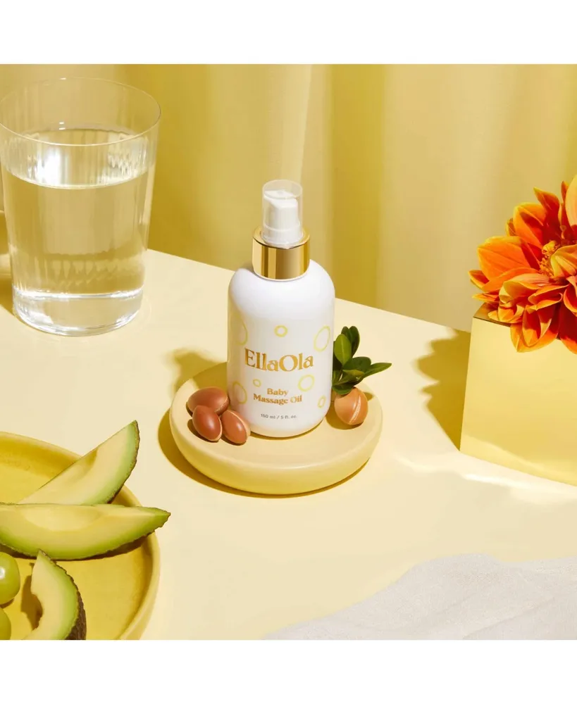 100% Organic Baby Massage Oil | For Cradle Cap | Fragrance Free & Moisturizing